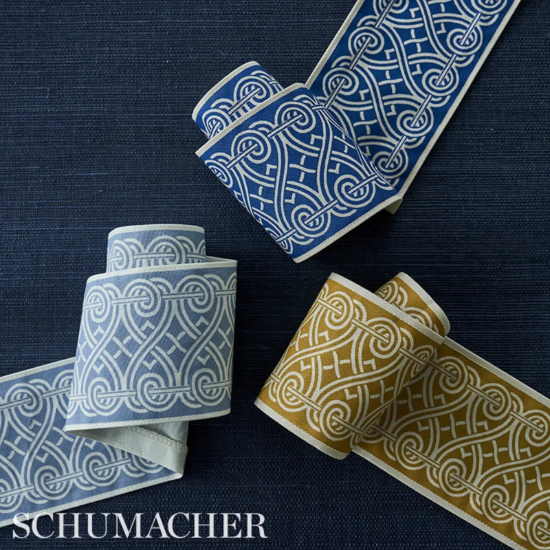 Schumacher x Jill Lasersohn Suzette Tape, Sky