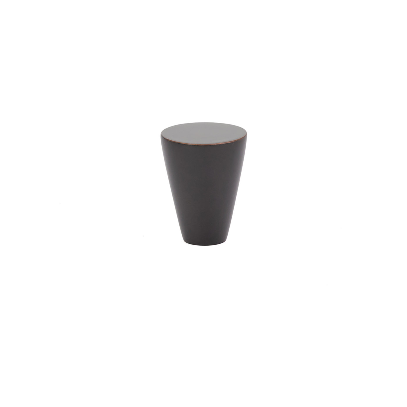 Conical Cabinet Knob, 0.5" H x 0.5" W x 1" D, Oil Rubbed Bronze