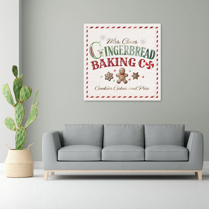 Gingerbread Bake Co., H 48 po x l 48 po