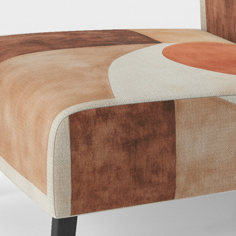Fauteuil de chambre Abstract Modern, Pantoufle sans accoudoirs