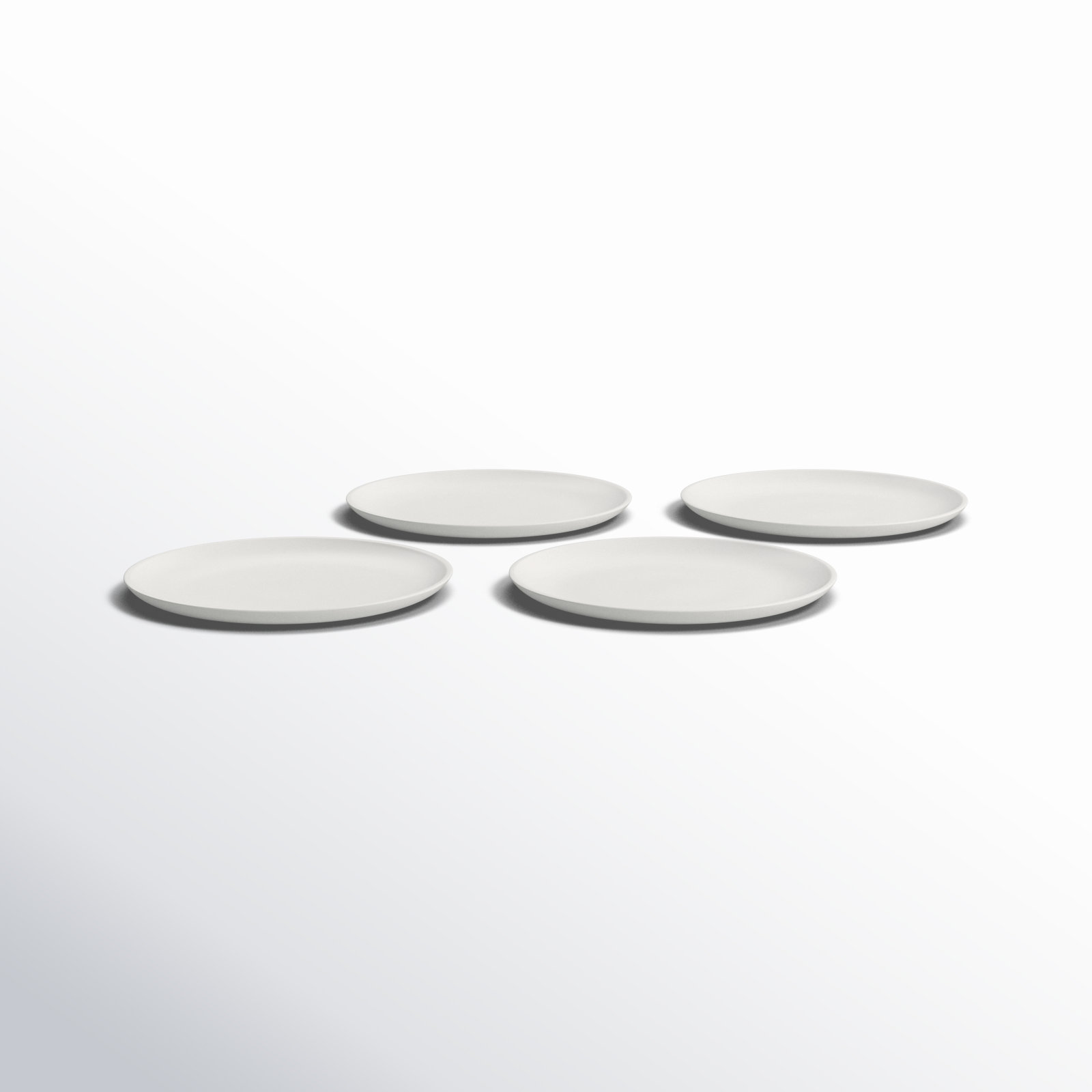 Borgen 11" Dinner Plate, Pearl