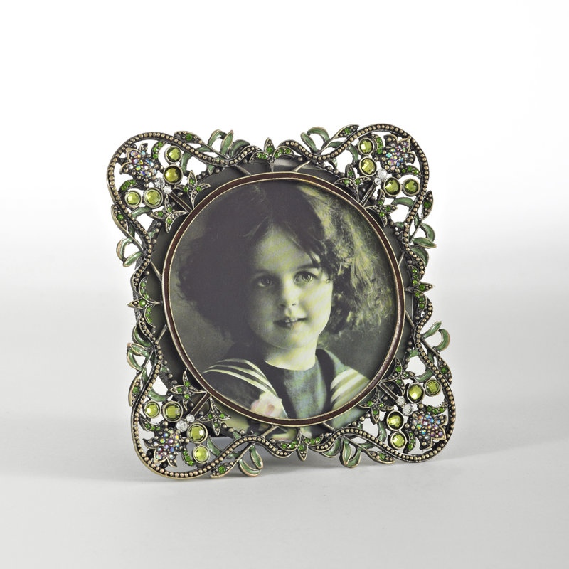 Sharpe Green Metal Picture Frame