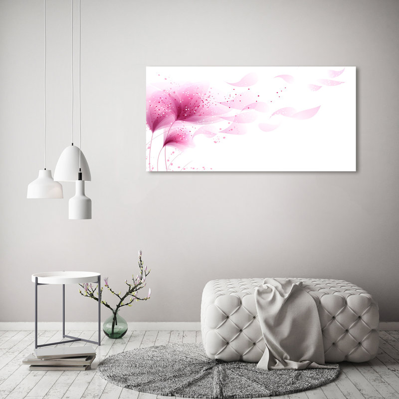 Pink Flower - Wrapped Canvas Print
