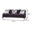 Canapé transitionnel l 91,4 po, mauve-285575277