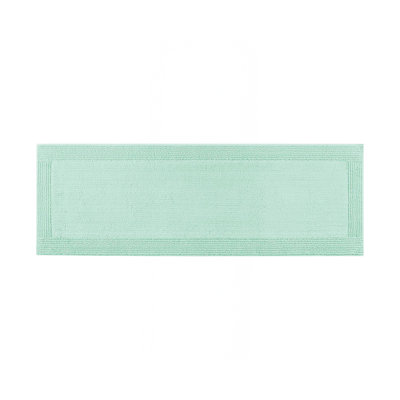 1 PCS 100% Cotton Tufted 3000 GSM Reversible Bath Rug Green