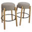 Tabouret Natalia en tissu bouclé-1156079-30128897