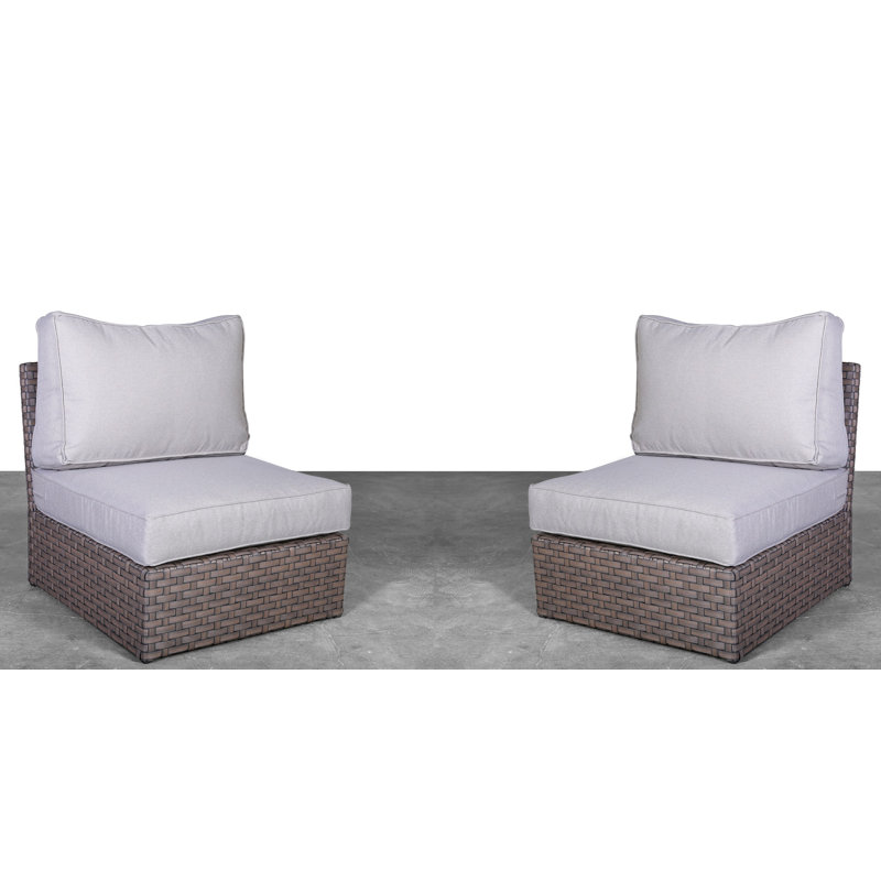 Resort Fully Assembled Patio Chair with Cushions