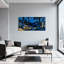 «Nautical & Beach Starry Night Forest Landscape», reproduction d'art-1413128139