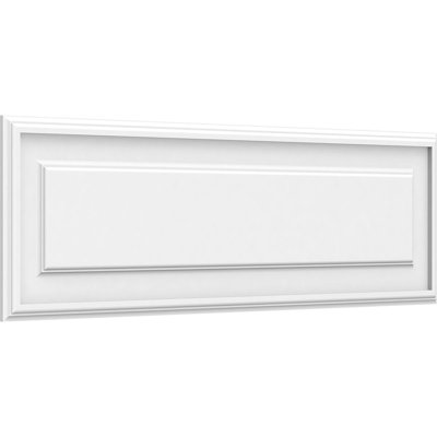 Panneau mural surélevé en PVC blanc Legacy