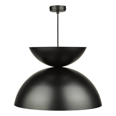 Cherity 1 - Light Satin Black Pendant