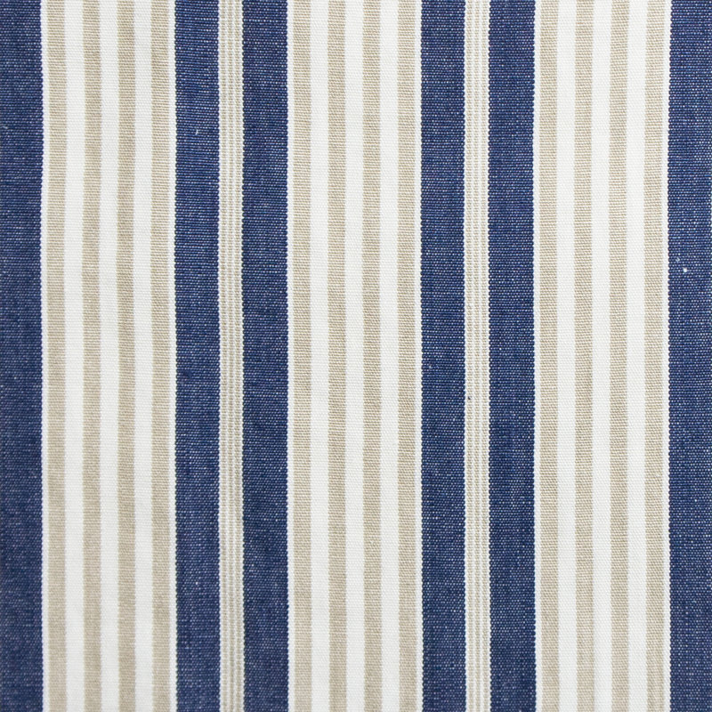 Luis Bustamante Hamptons Performance Fabric, Azul/Gris