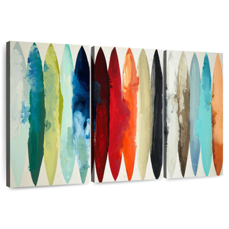 Avery Even Flow I, 48" H x 74" W