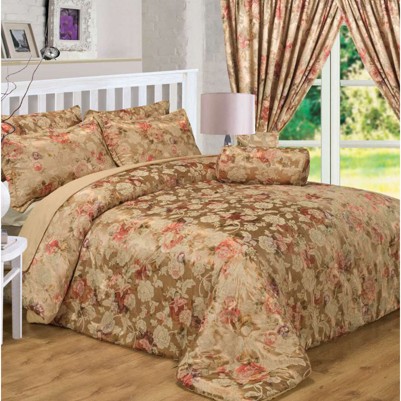 Anastasia Abbigail Duvet Cover Set, Emperor Duvet Cover + 2 Standard Pillowcases