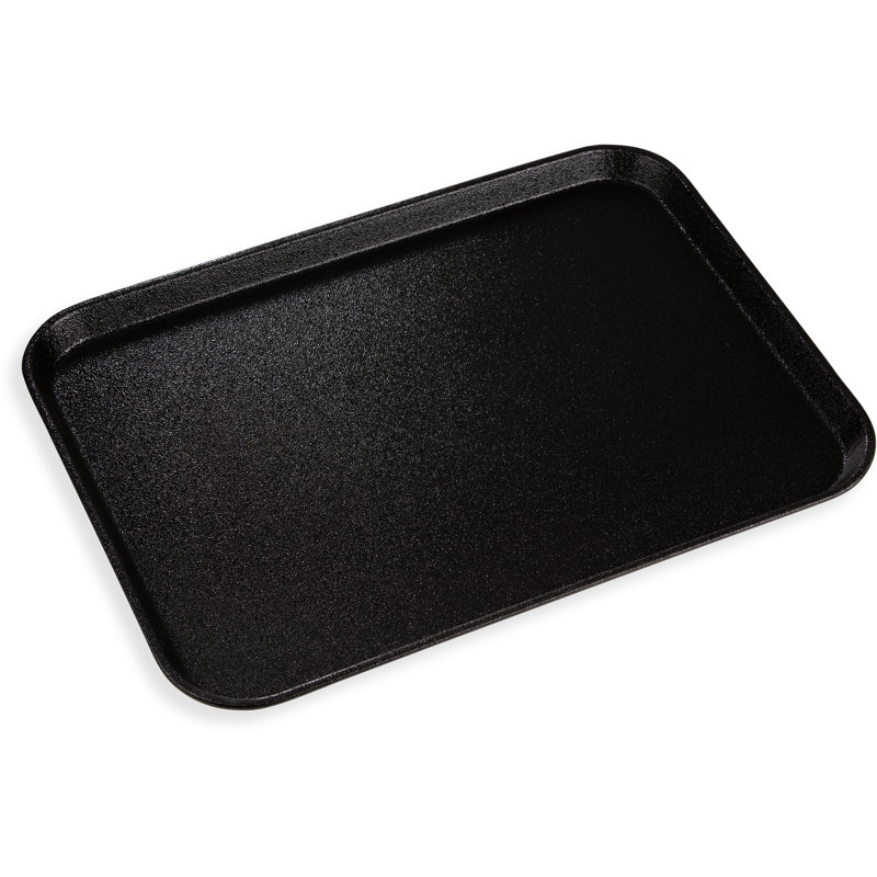 Plateau rectangulaire Gripite 2 22 po x 16 po - brun, Noir, H 1 po x l 22 po x L 16 po