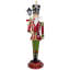 Décoration de Noël 52 po rouge et vert avec casse-noisette lumineux et lanterne