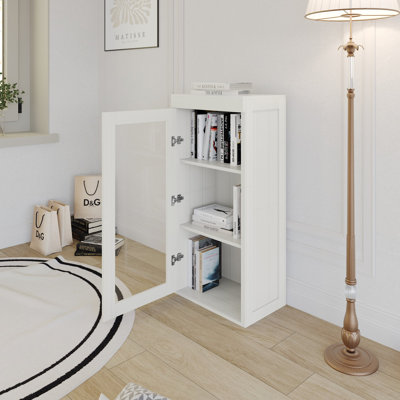 DOOR CABINET IN WHITE