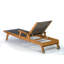 Bayhead Outdoor Teak Chaise Lounge-789717735