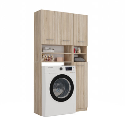 MDF Wood Laundry Room Organiser