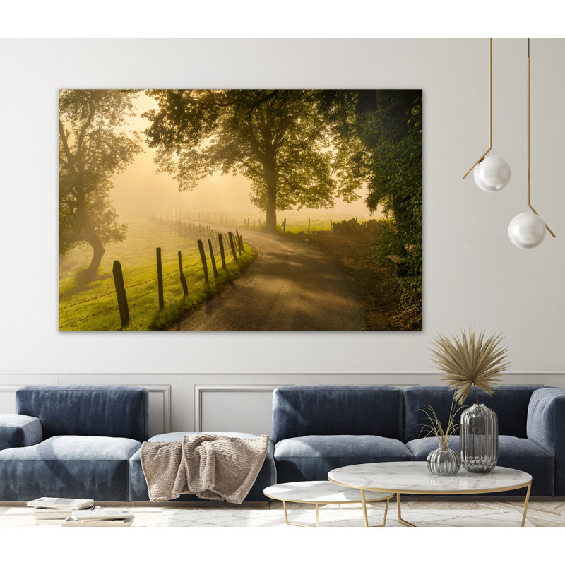 «Morning Walk» par Norbert, H 48 po x l 72 po