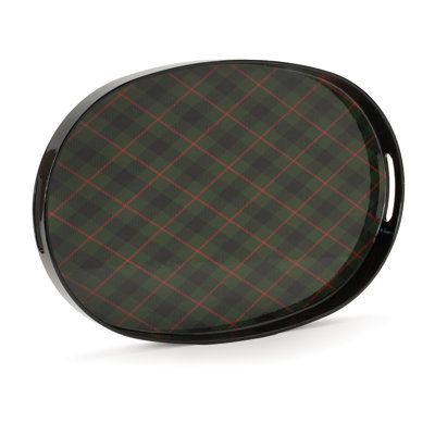 Holiday Plaid Tray 17.5"L