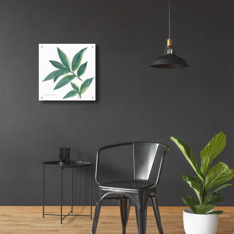 «Bay Leaf» par Chris Paschke, H 24 po x l 24 po x P 0,2 po