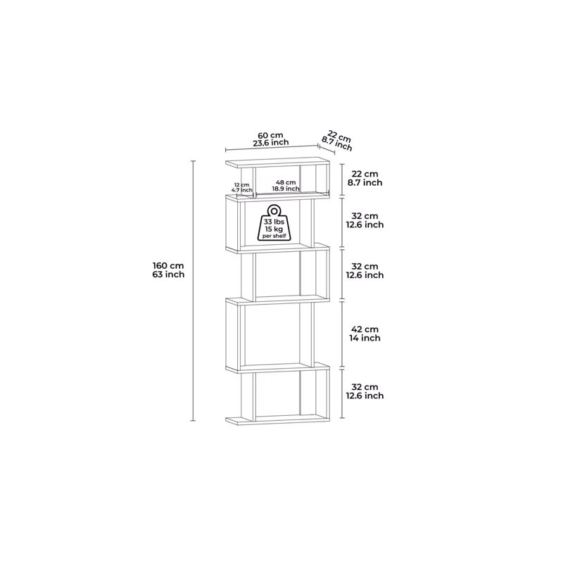 Corvo bookcase
