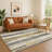 Premium Machine Washable Crestover AMF1872 Stripes Rug-947758270