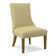 Chaise d'appoint rembourrée Tuxedo