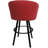 Karimah Swivel Extra Tall Metal Bar Stool 34" Seat On Warren Base-1537432010-1537432011