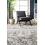 Tapis gris / gris en laine tissé à plat Tribal Tale 7 pi 6 po x 9 pi 6 po-1331827147