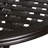 Double Lattice 36" Round Bar Table - Ancient Earth-84679426