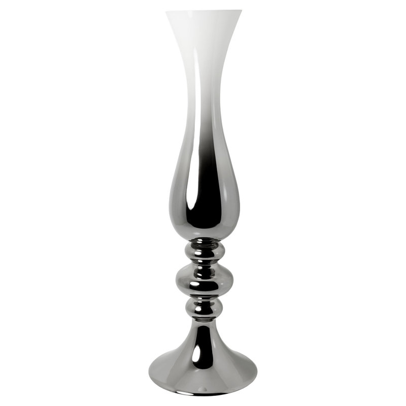 Rodrigue Glass Floor Vase, 69cm H x 21cm D