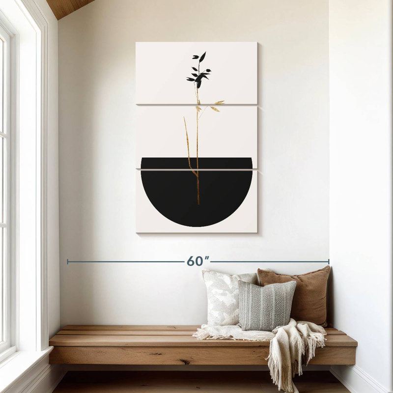Harnek Planta Negra, 45" H x 28" W