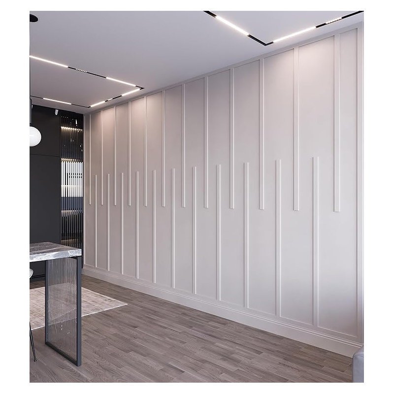Ensemble de moulures murales plates