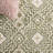 Decklen Micro-Loop Hand Tufted Wool/Cotton Southwestern Rug in Ivory/Green-102033595