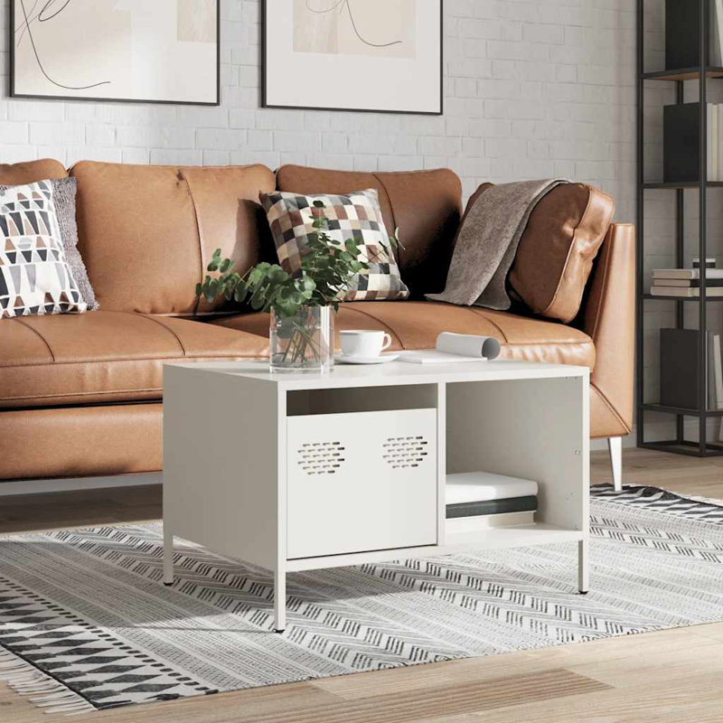 Withernsea Coffee Table with Storage, White