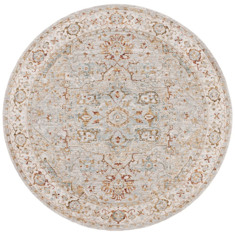 Xanthi Performance Oriental Rug, Round 6'7"