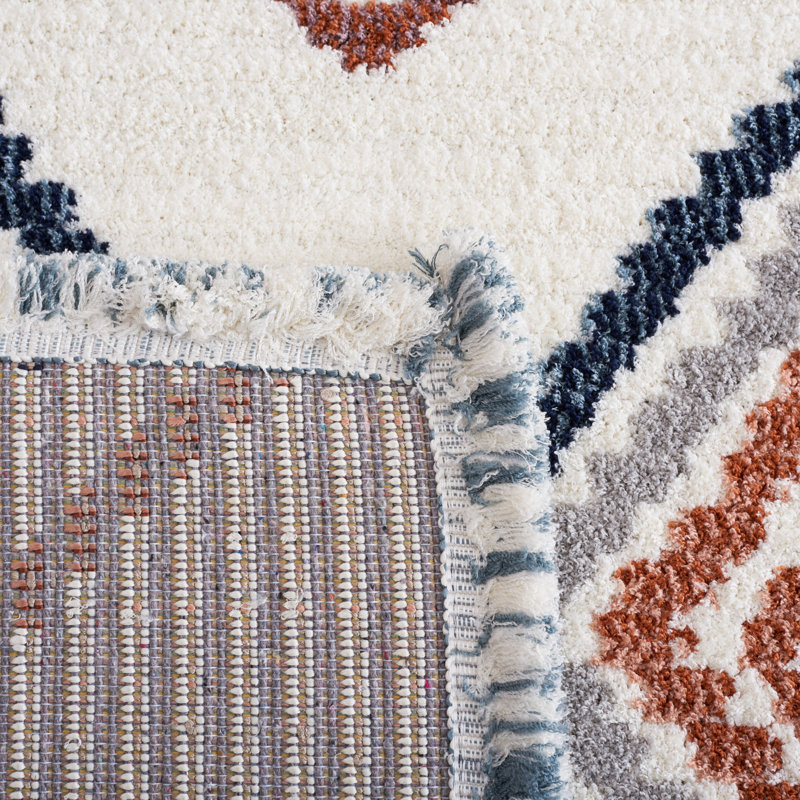 Tapis géométrique Alviery, Rectangle 8 pi x 10 pi