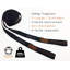 Hammock including hanging set I 275 x 140cm I outdoor, travel, trekking & camping, travel hammock, garden, beach