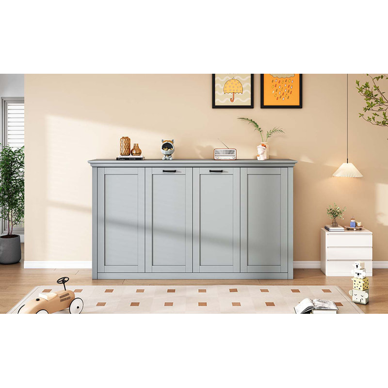 Twin Size Murphy Bed,can be Folded into a Cabinet