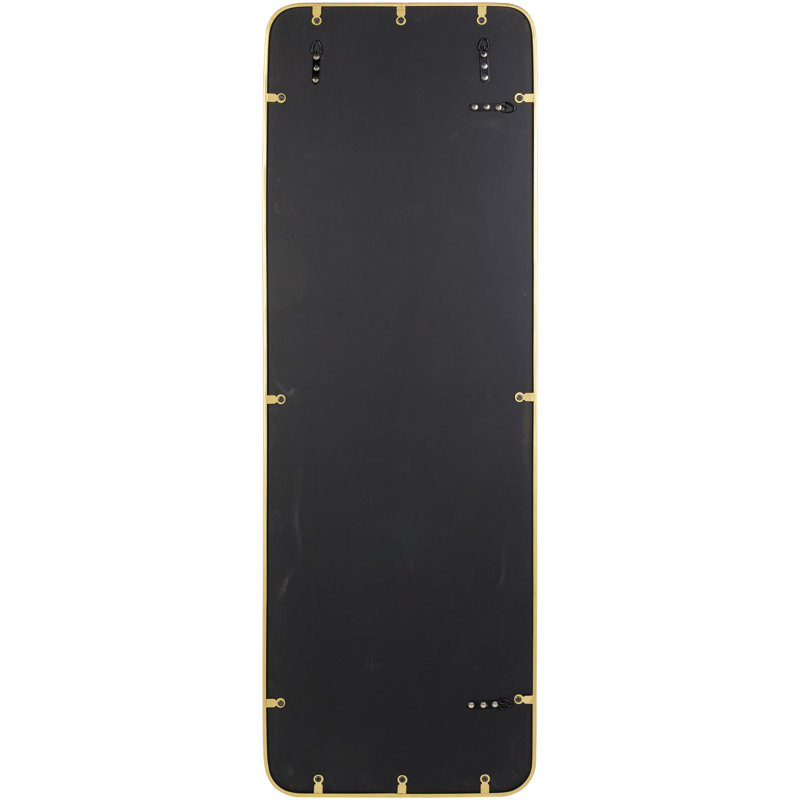 Niblock Metal Flat Wall Mirror, 65" H x 22" W