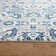 Alessia Floral Ivory/Blue Area Rug