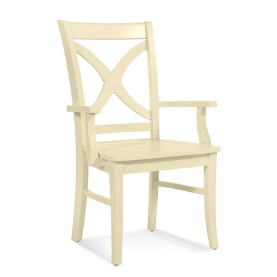 Hues Solid Wood Arm Chair