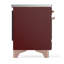 Cuisinière à induction 36 pouces avec 6 éléments à induction en bourgogne Majestic III Series (garniture en cuivre)-124828726-124828723