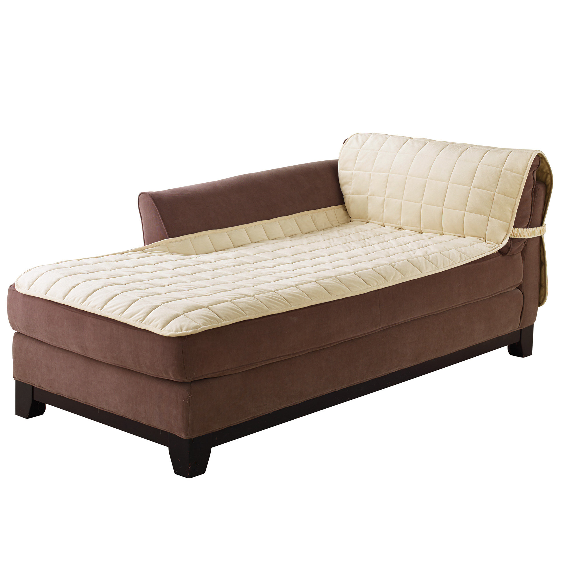 Sure Fit Box Cushion Chaise Lounge Slipcover Wayfair