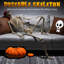  Kaytlynne Yescom Pirate squelette grandeur nature posable, squelette pleine grandeur 5,6 pi pour Halloween