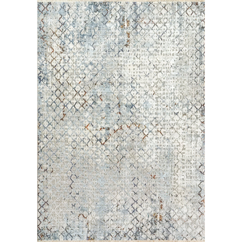 Pranciskus Geometric Indoor Rug, Rectangle 7'10" x 10'8"