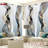 4Pcs Modern Minimalist Abstract Black Gold Swirl Pattern Digital Printing Curtains with Rod Pocket, Suitable for Living Room, Bedroom, Dining, Hotel, Home Decor, Privacy Protection, Darkening, Window Drapes-23914118
