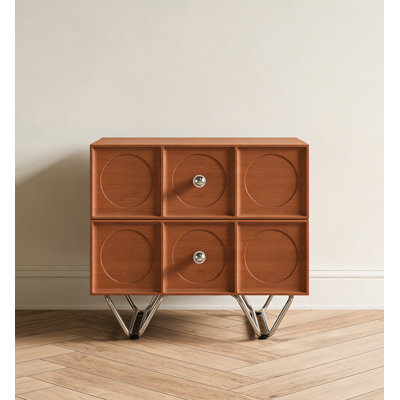 Tables de chevet rétro françaises, tables de chevet de chambre à coucher, armoires de rangement en bois massif