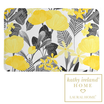 kathy ireland HOME Illuminating Garden 21" x 34" Memory Foam Rug